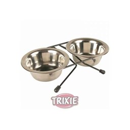 Bild von Trixie Eat On Feet Napfständer - 2 x 0,45 L